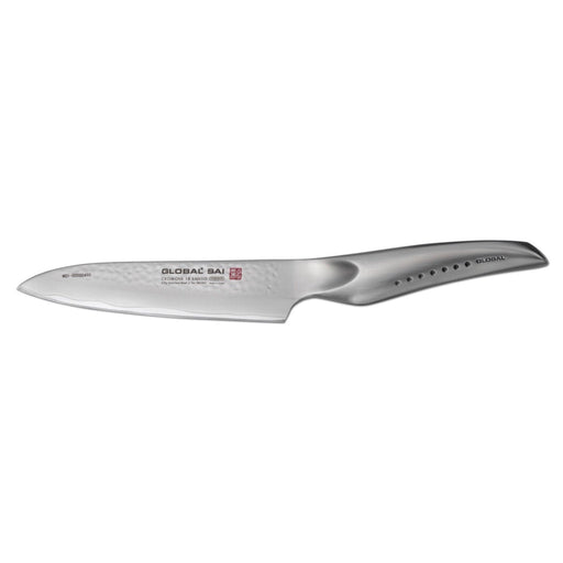 Global SAI Cook’s Knife 14cm w/ Hammered Finish