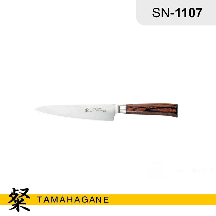 Tamahagane "SAN" Petty Knife 150mm (SN-1107) Made in Japan