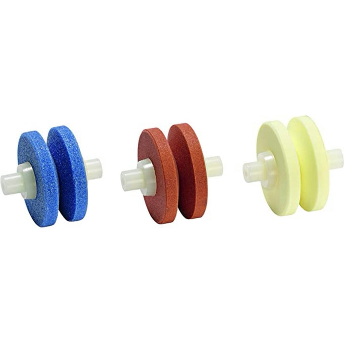 Minosharp 555/7 3-Pc Ceramic Wheel Set (Blister Pack)