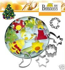 Birkmann Cookie Cutters Christmas, 12-Pc Tinplate