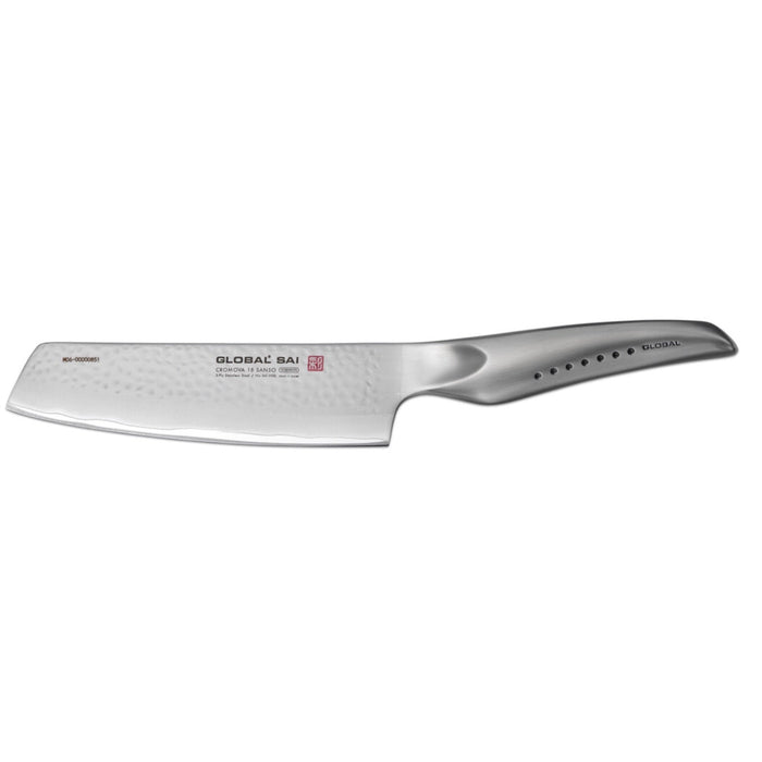 Global SAI Vegetable Knife 15cm w/ Hammered Finish