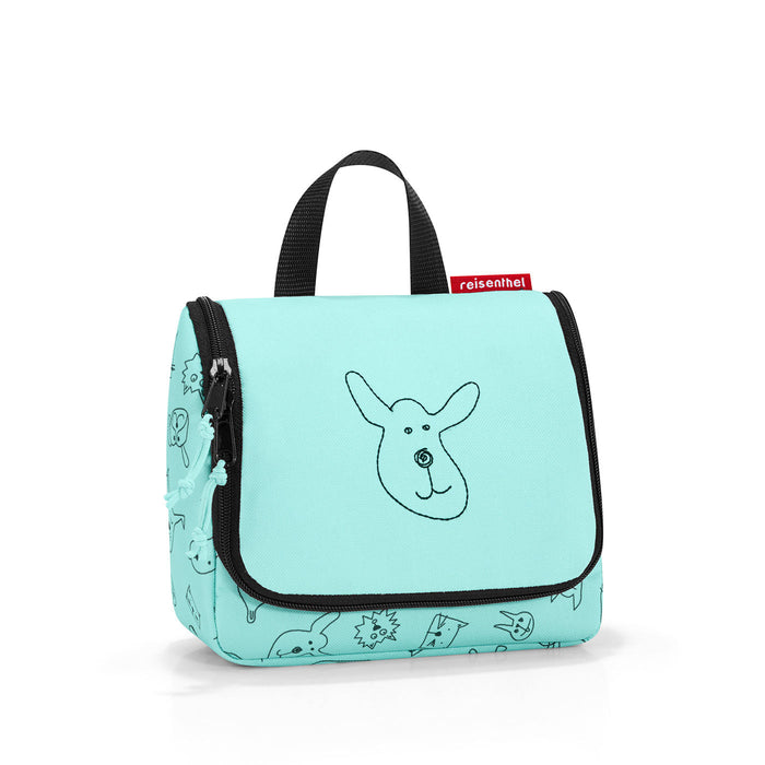 Toiletbag S Kids Cats & Dogs Mint